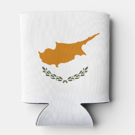 キプロスの国旗 缶クーラー (裏面)