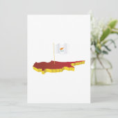 キプロスの地図 招待状 (スタンド正面)