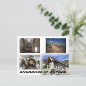 キプロスの教会 ポストカード (スタンド正面)