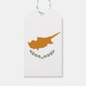 キプロスの旗 ギフトタグ (正面)