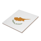 キプロスの旗 タイル (側面)