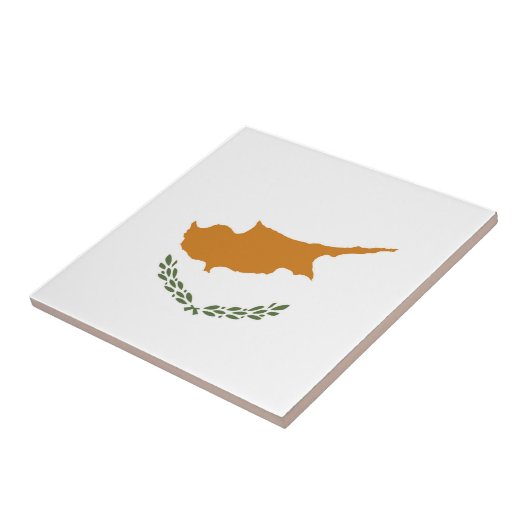 キプロスの旗 タイル (側面)