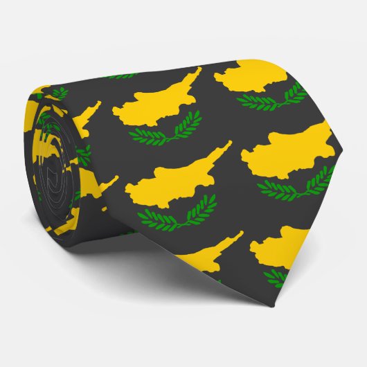 キプロスの旗 ネクタイ (ロール)