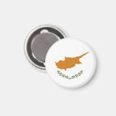 キプロスの旗 マグネット (正面/裏面)