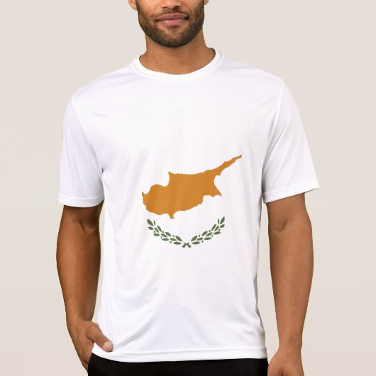 キプロスの旗 Tシャツ (正面)