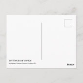 キプロスの蝶ポストカード ポストカード (裏面)