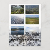 キプロスの風景 ポストカード (正面)