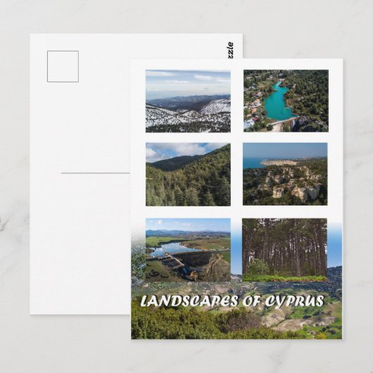 キプロスの風景 ポストカード (正面/裏面)