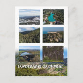 キプロスの風景 ポストカード (正面)