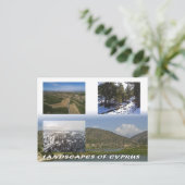 キプロスの風景 ポストカード (スタンド正面)