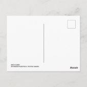 キプロスの鳥はがき ポストカード (裏面)