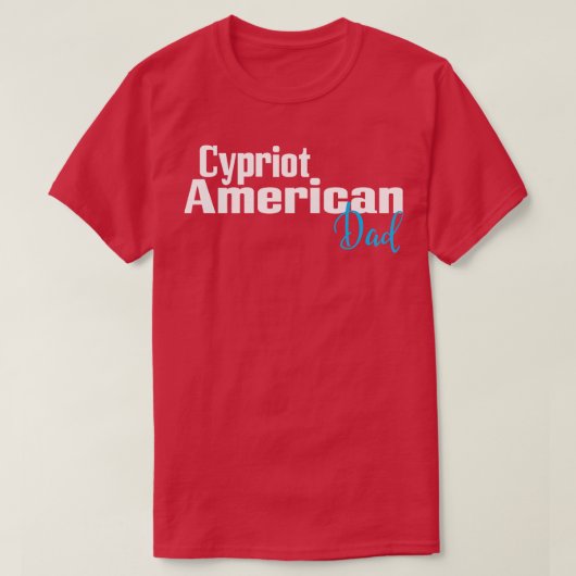 キプロスアメリカパパ1 Tシャツ (デザイン正面)