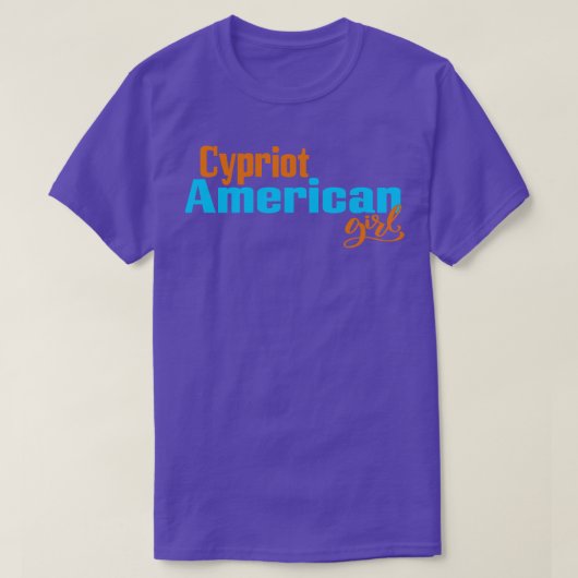 キプロスアメリカンガール3 Tシャツ (デザイン正面)