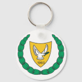 キプロスコート キーホルダー (裏面)