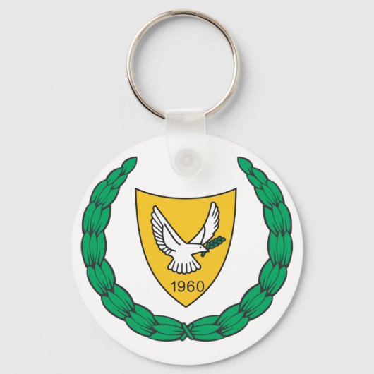 キプロスコート キーホルダー (裏面)