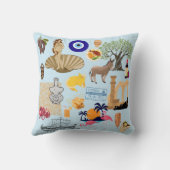 キプロスシンボル旅行愛好家 クッション (裏面)