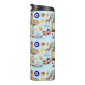 キプロスシンボル旅行愛好家 タンブラー (回転右)