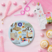 キプロスシンボル旅行愛好家 ペーパープレート (パーティー)