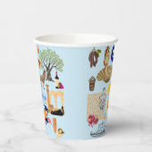 キプロスシンボル旅行愛好家 紙コップ (左)