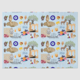 キプロスシンボル旅行愛好家 薄葉紙