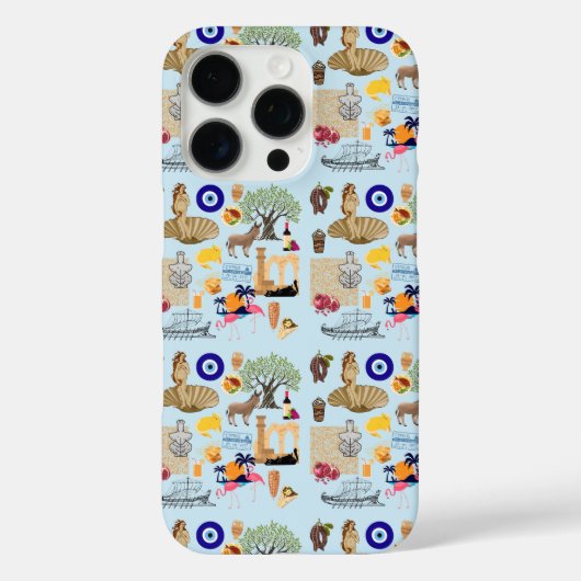 キプロスシンボル旅行愛好家 Case-Mate iPhoneケース (裏面)