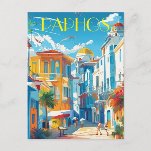 キプロスツーリングお土産 シーズンポストカード (正面)