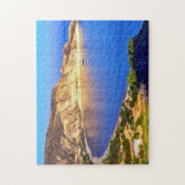 キプロスピソウリベイパノラマビュー写真 ジグソーパズル (縦)