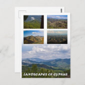 キプロスポストカードの風景 ポストカード (正面/裏面)