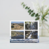 キプロスポストカードの風景 ポストカード (スタンド正面)