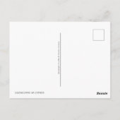 キプロスポストカードの風景 ポストカード (裏面)