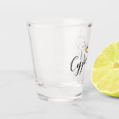 キプロス国旗のハート、キプロス ショットグラス (左)