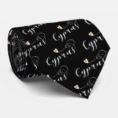 キプロス国旗のハート、キプロス ネクタイ (ロール)