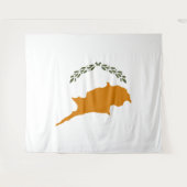 キプロス国旗タペストリー タペストリー (正面(横))