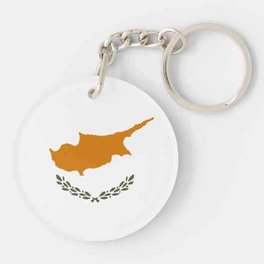 キプロス国旗 キーホルダー (裏面)