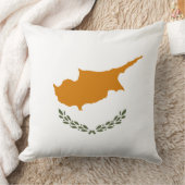 キプロス国旗（ギリシャ・キプロス） クッション (ブランケット)