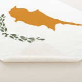 キプロス国旗（ギリシャ・キプロス） シェルパブランケット (3/4)