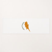 キプロス国旗（ギリシャ・キプロス） ヨガマット (正面(横))