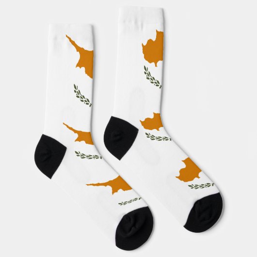 キプロス国旗 ソックス (右)