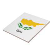 キプロス国旗 タイル (側面)