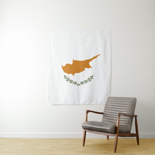 キプロス国旗 タペストリー (インサイチュ)