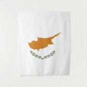 キプロス国旗 タペストリー (正面)