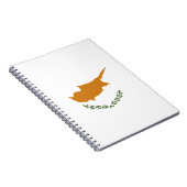 キプロス国旗 ノートブック (右側)