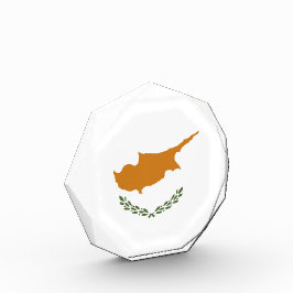キプロス国旗 フォトブロック