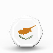 キプロス国旗 フォトブロック (正面)