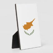 キプロス国旗 フォトプラーク (側面)