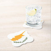 キプロス国旗 ペーパーコースター (インサイチュ)