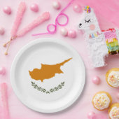 キプロス国旗 ペーパープレート (パーティー)