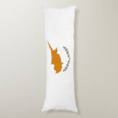 キプロス国旗 ボディピロー (正面縦)