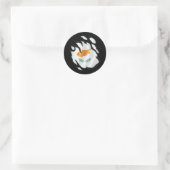 キプロス国旗 ラウンドシール (バッグ)