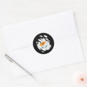 キプロス国旗 ラウンドシール (封筒)